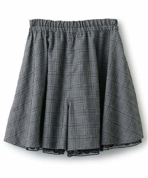 pom ponette junior / ポンポネット ジュニア ショート・ハーフ・半端丈パンツ | 裾レースキュロット | 詳細1