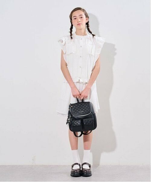 pom ponette junior / ポンポネット ジュニア ショート・ハーフ・半端丈パンツ | 裾レースキュロット | 詳細16