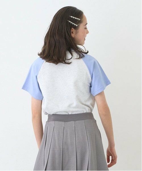 pom ponette junior / ポンポネット ジュニア Tシャツ | 【ニコ☆プチ掲載】【防汚加工】ラグランTシャツ | 詳細14