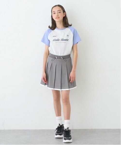 pom ponette junior / ポンポネット ジュニア Tシャツ | 【ニコ☆プチ掲載】【防汚加工】ラグランTシャツ | 詳細16