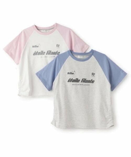 pom ponette junior / ポンポネット ジュニア Tシャツ | 【ニコ☆プチ掲載】【防汚加工】ラグランTシャツ | 詳細6