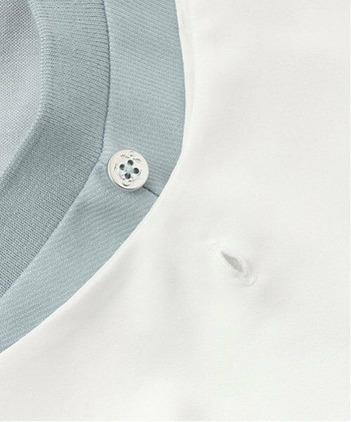 pom ponette junior / ポンポネット ジュニア Tシャツ | 【Cuugal掲載】カットデニム2WAYセーラートップス | 詳細4