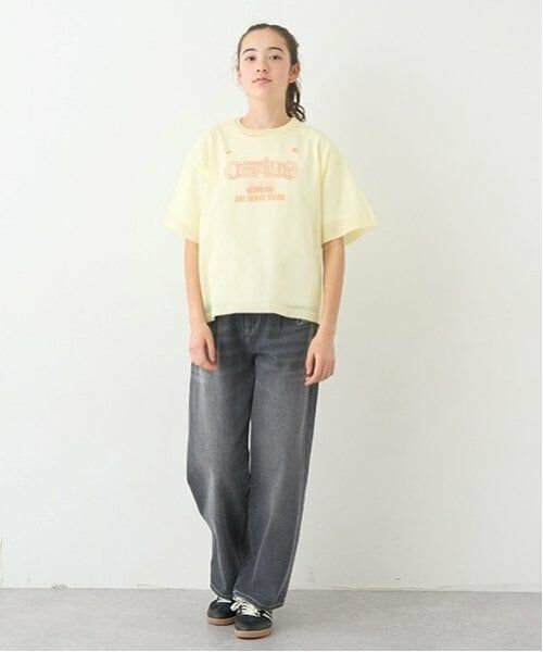 pom ponette junior / ポンポネット ジュニア Tシャツ | 【ニコ☆プチ掲載】シアーニットTシャツセット | 詳細2