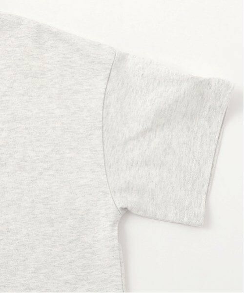 pom ponette junior / ポンポネット ジュニア Tシャツ | 【防汚加工】スキッパー衿ロゴTシャツ | 詳細5