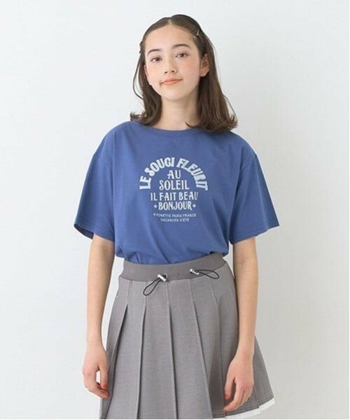 pom ponette junior / ポンポネット ジュニア Tシャツ | 【ニコ☆プチ掲載】【GOOD PRICE】【吸水速乾】半袖ロゴTシャツ | 詳細23