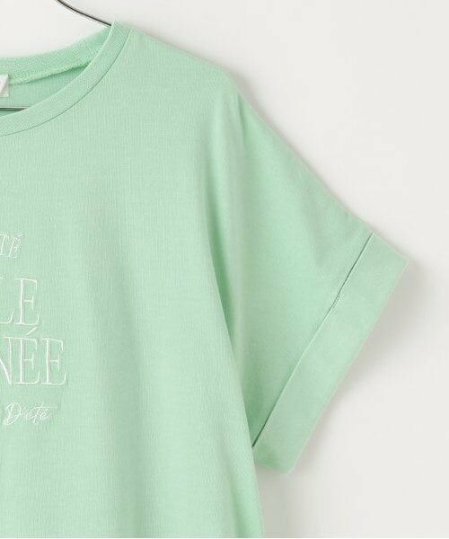 pom ponette junior / ポンポネット ジュニア Tシャツ | ピグメント加工ロゴTシャツ | 詳細3
