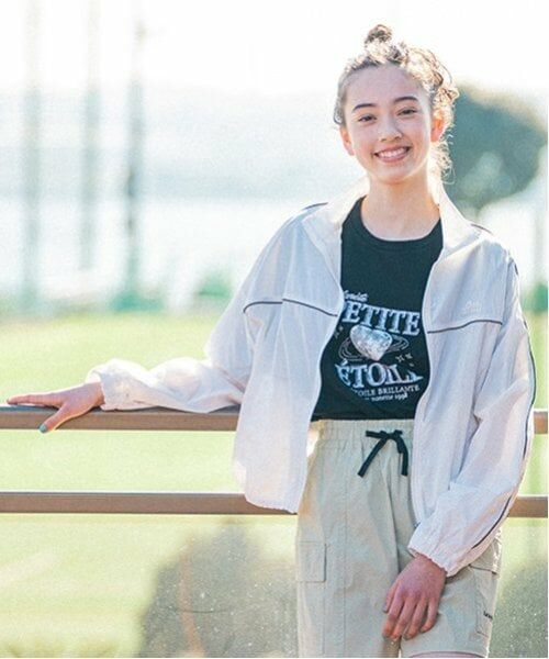 pom ponette junior / ポンポネット ジュニア Tシャツ | 【防汚加工】かすれロゴTシャツ | 詳細17