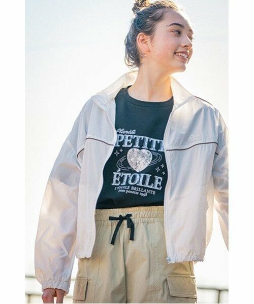 pom ponette junior / ポンポネット ジュニア Tシャツ | 【防汚加工】かすれロゴTシャツ | 詳細20