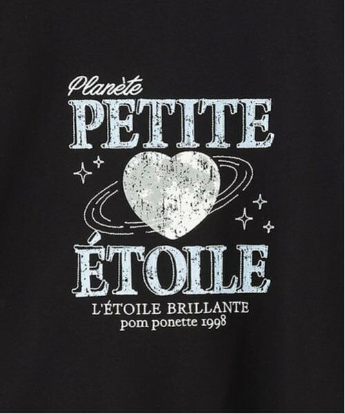 pom ponette junior / ポンポネット ジュニア Tシャツ | 【防汚加工】かすれロゴTシャツ | 詳細4