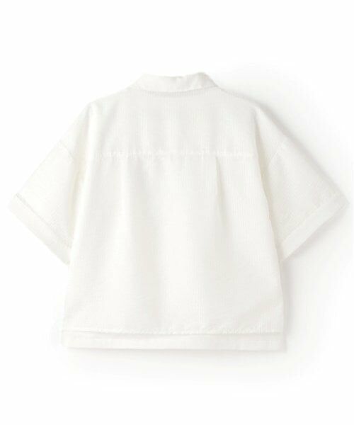 pom ponette junior / ポンポネット ジュニア シャツ・ブラウス | 【ニコ☆プチ掲載】ドロスト半袖シャツ＋Tシャツセット | 詳細1