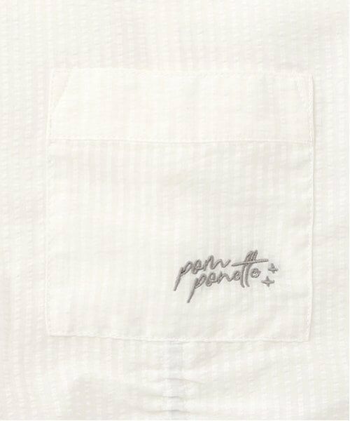 pom ponette junior / ポンポネット ジュニア シャツ・ブラウス | 【ニコ☆プチ掲載】ドロスト半袖シャツ＋Tシャツセット | 詳細4