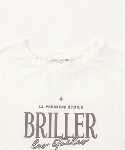 pom ponette junior / ポンポネット ジュニア シャツ・ブラウス | 【ニコ☆プチ掲載】ドロスト半袖シャツ＋Tシャツセット | 詳細7