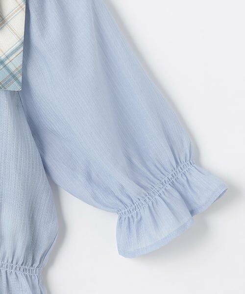 pom ponette junior / ポンポネット ジュニア シャツ・ブラウス | ショルダーリボンブラウスセット | 詳細8