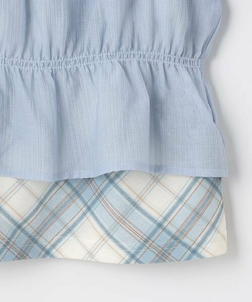 pom ponette junior / ポンポネット ジュニア シャツ・ブラウス | ショルダーリボンブラウスセット | 詳細9