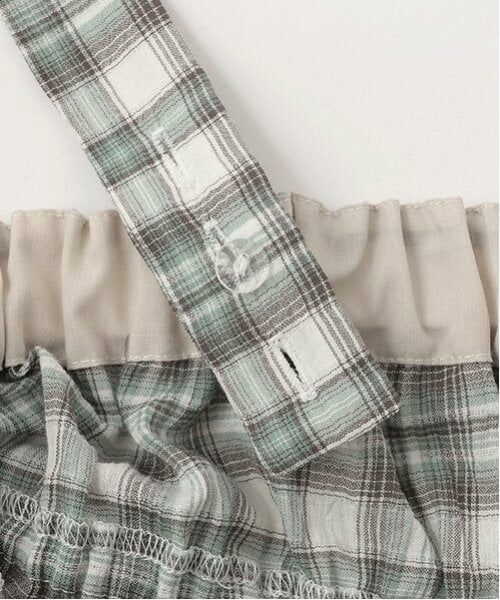 pom ponette junior / ポンポネット ジュニア その他トップス | 【機能素材】チェックビスチェ＋Tシャツセット | 詳細8