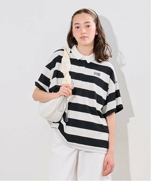pom ponette junior / ポンポネット ジュニア シャツ・ブラウス | ラガーシャツ | 詳細12