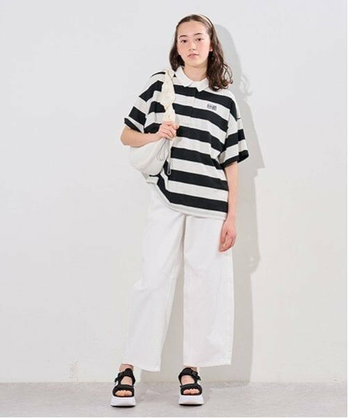 pom ponette junior / ポンポネット ジュニア シャツ・ブラウス | ラガーシャツ | 詳細14