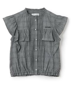 pom ponette junior / ポンポネット ジュニア シャツ・ブラウス | ラッフルスリーブブラウス