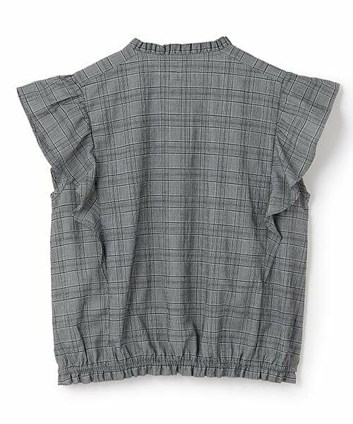 pom ponette junior / ポンポネット ジュニア シャツ・ブラウス | ラッフルスリーブブラウス | 詳細1