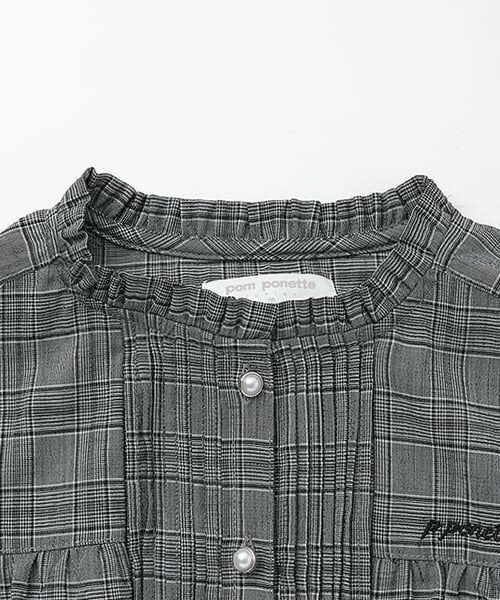 pom ponette junior / ポンポネット ジュニア シャツ・ブラウス | ラッフルスリーブブラウス | 詳細2