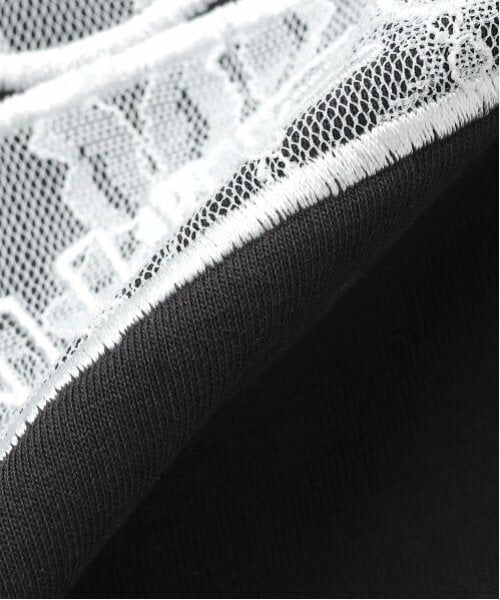 pom ponette junior / ポンポネット ジュニア Tシャツ | 【接触冷感】レースワッペンロゴ刺しゅうTシャツ | 詳細6