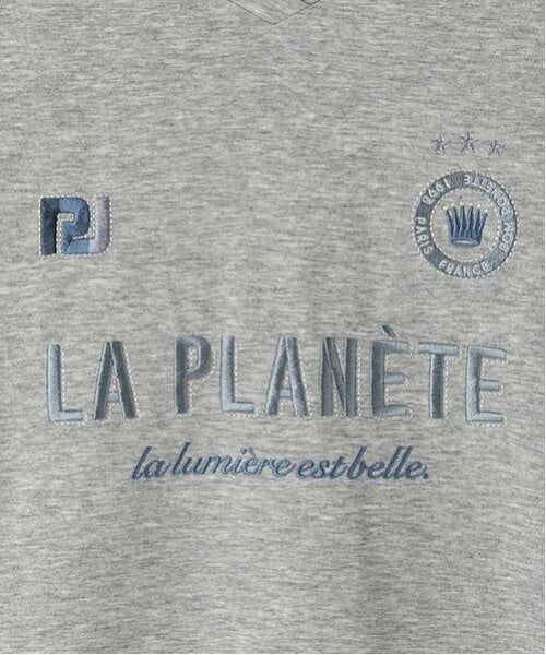 pom ponette junior / ポンポネット ジュニア ミニ丈・ひざ丈ワンピース | 【ニコ☆プチ掲載】スキッパー衿スムースワンピース | 詳細3