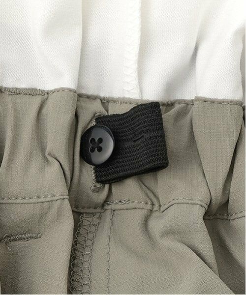 pom ponette junior / ポンポネット ジュニア ミニ丈・ひざ丈ワンピース | 【Cuugal掲載】【接触冷感/撥水/UVカット】ドッキングカーゴワンピース | 詳細10