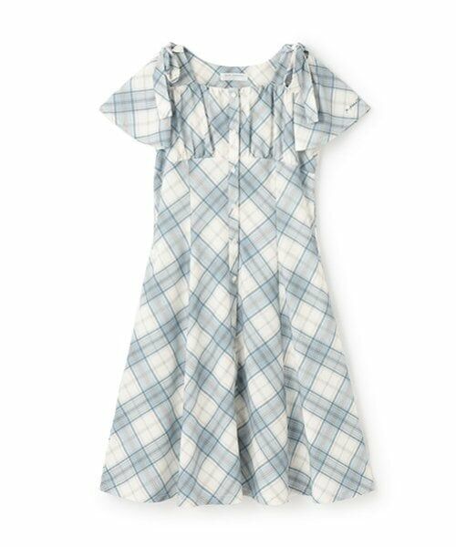 pom ponette junior / ポンポネット ジュニア ミニ丈・ひざ丈ワンピース | 【ニコ☆プチ掲載】ショルダーリボンカットワンピース | 詳細11