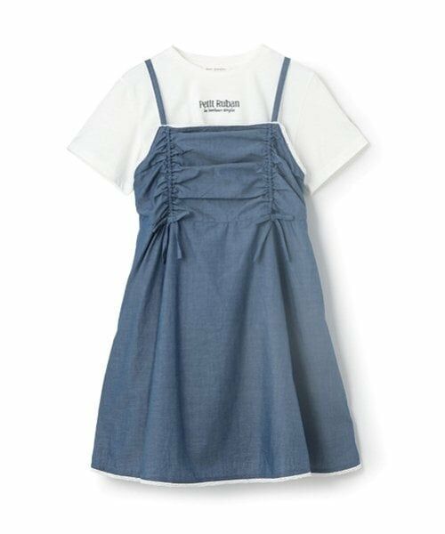 pom ponette junior / ポンポネット ジュニア ミニ丈・ひざ丈ワンピース | 【Cuugal掲載】キャミワンピース＋Tシャツセット | 詳細20