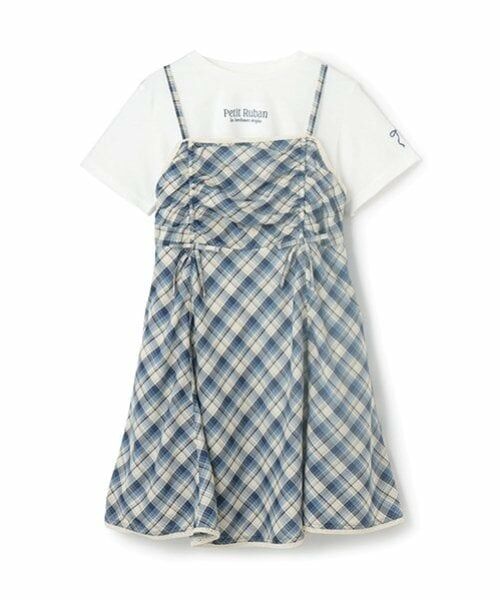 pom ponette junior / ポンポネット ジュニア ミニ丈・ひざ丈ワンピース | 【Cuugal掲載】キャミワンピース＋Tシャツセット | 詳細21