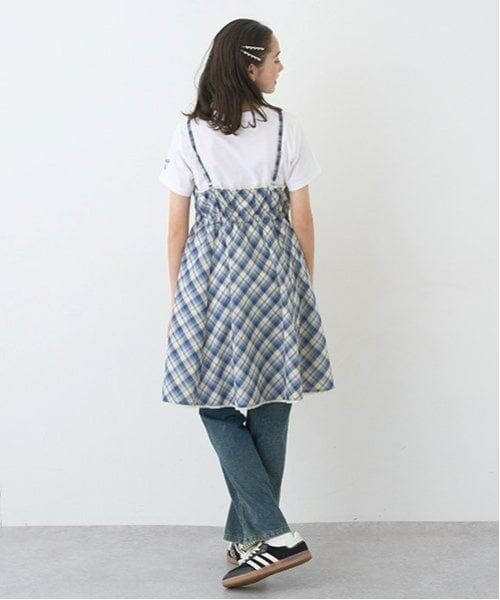 pom ponette junior / ポンポネット ジュニア ミニ丈・ひざ丈ワンピース | 【Cuugal掲載】キャミワンピース＋Tシャツセット | 詳細27