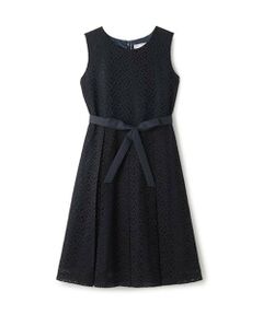 pom ponette junior / ポンポネット ジュニア ミニ丈・ひざ丈ワンピース | パニエつきノースリーブドレス