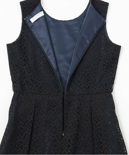 pom ponette junior / ポンポネット ジュニア ミニ丈・ひざ丈ワンピース | パニエつきノースリーブドレス | 詳細10