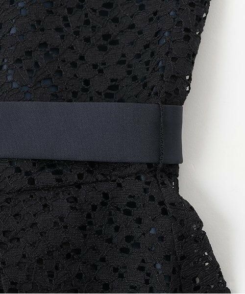 pom ponette junior / ポンポネット ジュニア ミニ丈・ひざ丈ワンピース | パニエつきノースリーブドレス | 詳細7