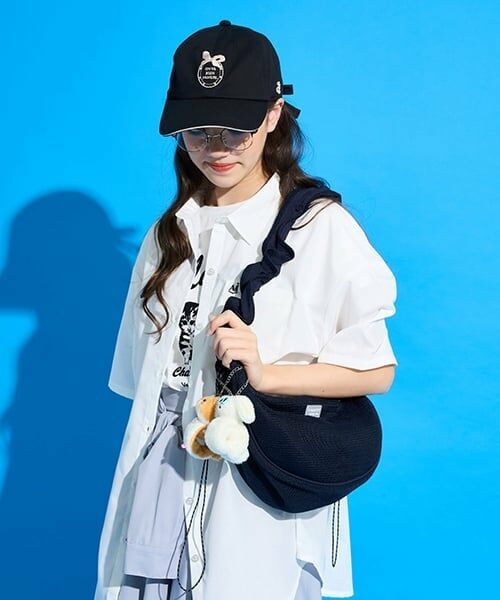 pom ponette junior / ポンポネット ジュニア ショルダーバッグ | ギャザーショルダーハーフムーンバッグ | 詳細16