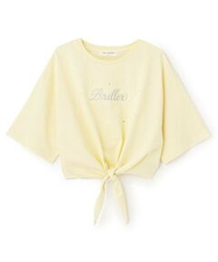 pom ponette junior / ポンポネット ジュニア Tシャツ | 前結びロゴTシャツ