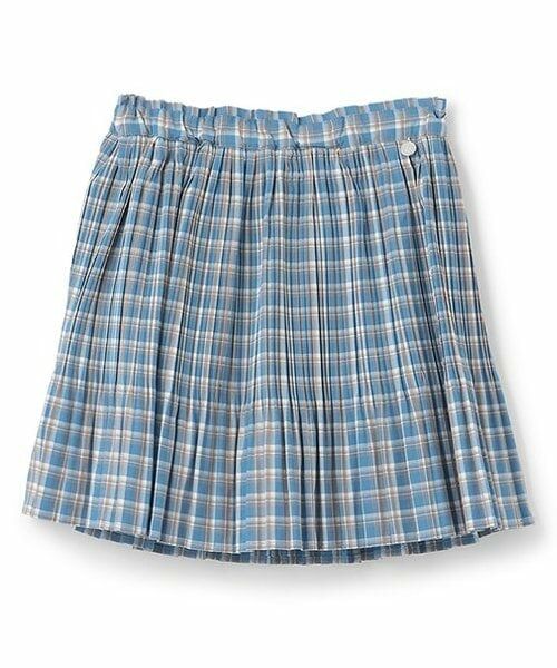 pom ponette junior / ポンポネット ジュニア ショート・ハーフ・半端丈パンツ | イージープリーツスカパン（モデレート ブルー）