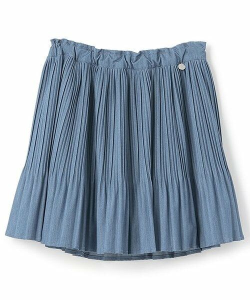pom ponette junior / ポンポネット ジュニア ショート・ハーフ・半端丈パンツ | イージープリーツスカパン（ディープ ブルー）