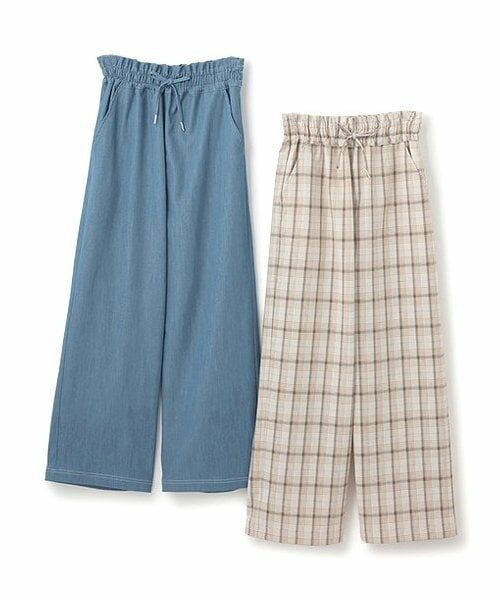 pom ponette junior / ポンポネット ジュニア その他パンツ | ワイドストレートパンツ | 詳細10