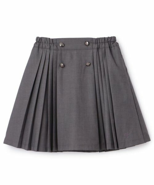 pom ponette junior / ポンポネット ジュニア ショート・ハーフ・半端丈パンツ | ボタンプリーツスカパン | 詳細11