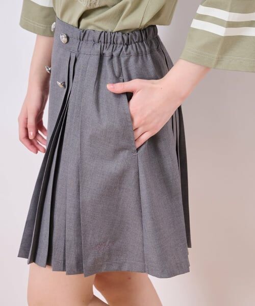 pom ponette junior / ポンポネット ジュニア ショート・ハーフ・半端丈パンツ | ボタンプリーツスカパン | 詳細12