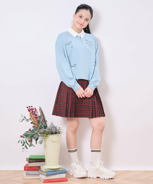 pom ponette junior / ポンポネット ジュニア ショート・ハーフ・半端丈パンツ | ボタンプリーツスカパン | 詳細14