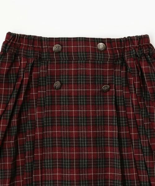 pom ponette junior / ポンポネット ジュニア ショート・ハーフ・半端丈パンツ | ボタンプリーツスカパン | 詳細2