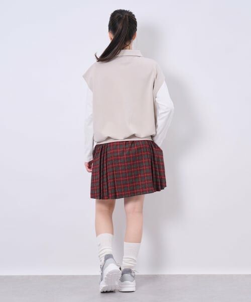 pom ponette junior / ポンポネット ジュニア ショート・ハーフ・半端丈パンツ | ボタンプリーツスカパン | 詳細20