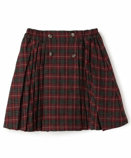 pom ponette junior / ポンポネット ジュニア ショート・ハーフ・半端丈パンツ | ボタンプリーツスカパン | 詳細9