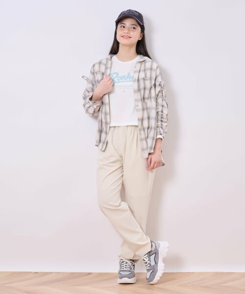 pom ponette junior / ポンポネット ジュニア その他パンツ | 【GOOD PRICE】イージーテーパードパンツ | 詳細14