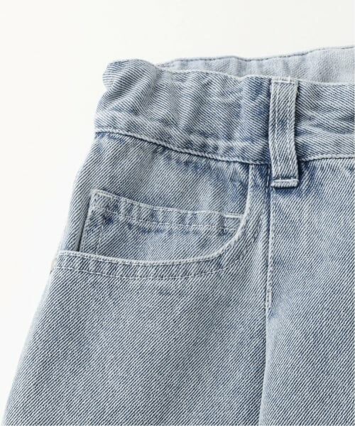 pom ponette junior / ポンポネット ジュニア その他パンツ | リボンプリントデニムパンツ | 詳細6