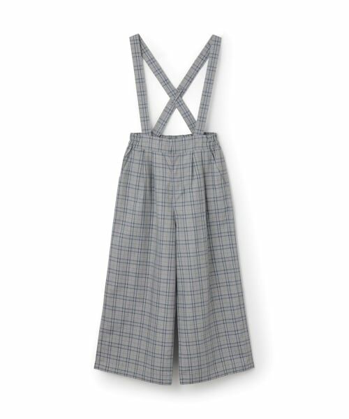 pom ponette junior / ポンポネット ジュニア その他パンツ | サスつきワイドパンツ（グレー）