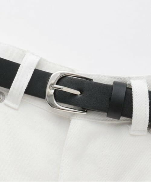 pom ponette junior / ポンポネット ジュニア その他パンツ | ベルトつきバレルシルエットパンツ | 詳細3