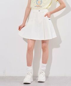 pom ponette junior / ポンポネット ジュニア ミニ・ひざ丈スカート | 【接触冷感】タックスカート×インパンセット